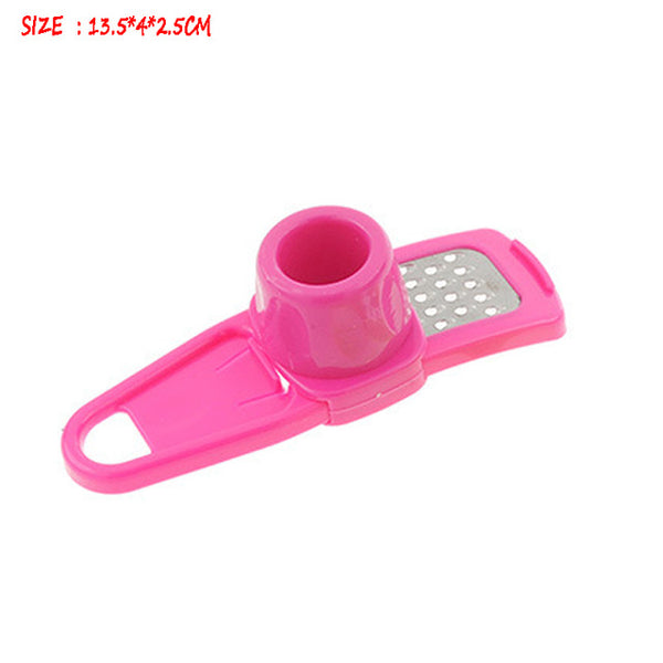 Stainless Steel Garlic Presses Manual Garlic Mincer Chopping Garlic Tools Curve Fruit Vegetable Tools Kitchen Gadgets