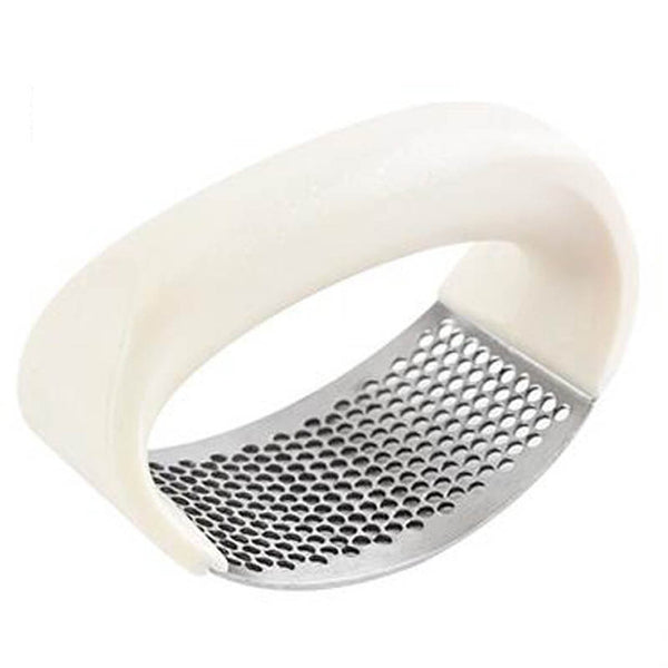 Stainless Steel Garlic Presses Manual Garlic Mincer Chopping Garlic Tools Curve Fruit Vegetable Tools Kitchen Gadgets