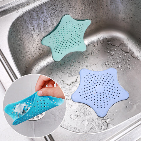 Silicone Mesh Kitchen Drains Sink Strainers Filter Sewer Hair Colanders Bathroom Clean Tool Floor Sieve Drain Filter Mat Gadgets