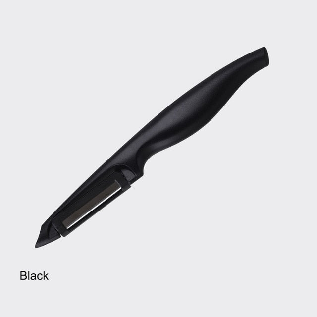 EBUYBEST Antioxidant Ceramics Potato Peeler Parer Vegetable Fruit Carrot Peeler Cutter Parer Multi-Color Handle Kitchen Gadgets