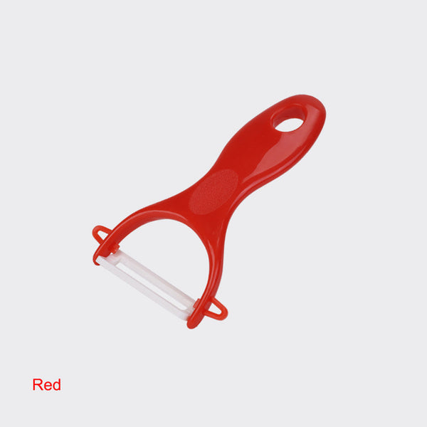 EBUYBEST Antioxidant Ceramics Potato Peeler Parer Vegetable Fruit Carrot Peeler Cutter Parer Multi-Color Handle Kitchen Gadgets