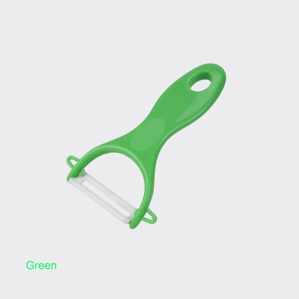 EBUYBEST Antioxidant Ceramics Potato Peeler Parer Vegetable Fruit Carrot Peeler Cutter Parer Multi-Color Handle Kitchen Gadgets
