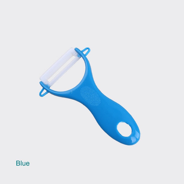 EBUYBEST Antioxidant Ceramics Potato Peeler Parer Vegetable Fruit Carrot Peeler Cutter Parer Multi-Color Handle Kitchen Gadgets