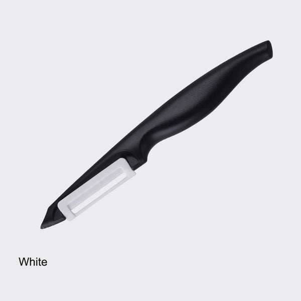 EBUYBEST Antioxidant Ceramics Potato Peeler Parer Vegetable Fruit Carrot Peeler Cutter Parer Multi-Color Handle Kitchen Gadgets