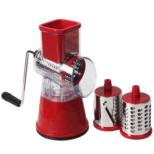 Cortador de vegetales Manual DUOLVQI, accesorios de cocina, cortador de mandolina redondo multifuncional, utensilios de cocina para patatas y queso