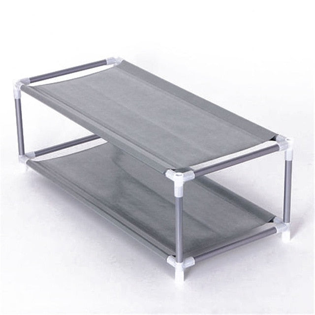 Multi-layer DIY Home Furniture shoe cabinet Non-woven Fabric Storage Shoe Rack Hallway Cabinet Organizer Holder removable