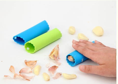 1PC Creative Silicone Garlic Peeler Practical Utility Kitchen Gadget Garlic Stripper Tube Peeling Garlic Peeling EKB 1375