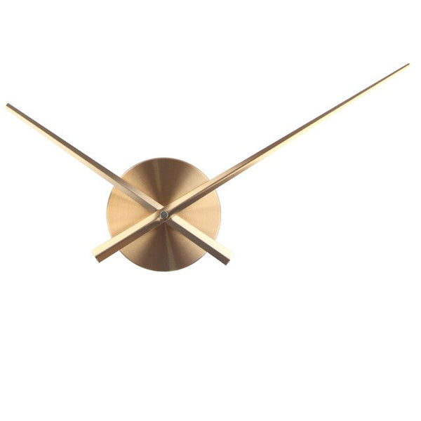 Creative Wall Clock Accessories DIY Quartz Clock Mechanism Metal Clock Needles 3D Wall Clock Home Decoration Relogio De Parede