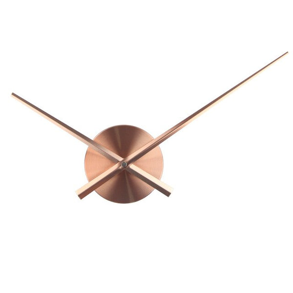 Creative Wall Clock Accessories DIY Quartz Clock Mechanism Metal Clock Needles 3D Wall Clock Home Decoration Relogio De Parede